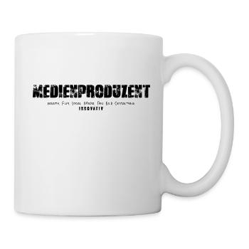 Medienproduzent - Tasse - Weiß - Rechts