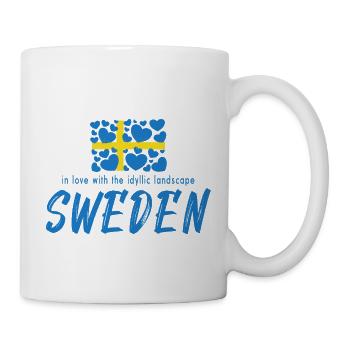 Sweden Sverige Schweden - Tasse - Weiß - Rechts