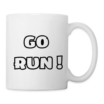 LOS GEHT'S! - Tasse - Weiß - Rechts