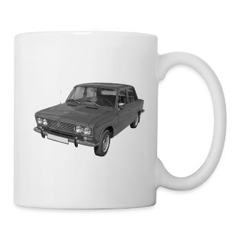 Shiguli 1500 Passenger Car USSR Russia Oldtimer - Mug - white - Right
