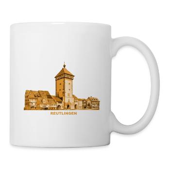 Reutlingen Tübinger Tor Baden-Württemberg - Mug blanc - blanc - Droite
