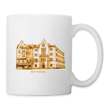Hôtel de ville de Mittweida Université Ville Saxe - Mug blanc - blanc - Droite
