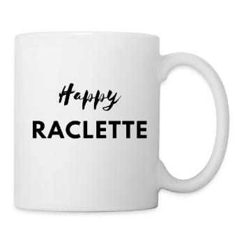 Happy raclette - Mug blanc - blanc - Droite