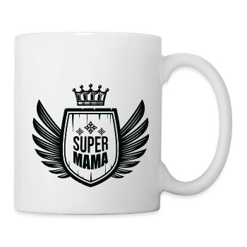 Mutter Spruch Geschenk Mama Muttertag - Tasse - Weiß - Rechts