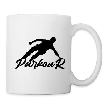 Parkour - Mug blanc - blanc - Droite