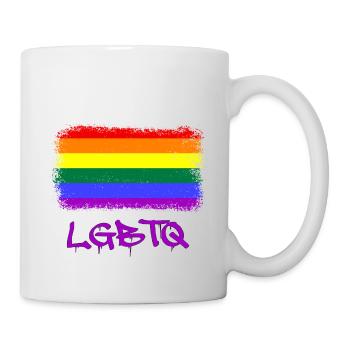 Lgbtq - Tasse - Weiß - Rechts