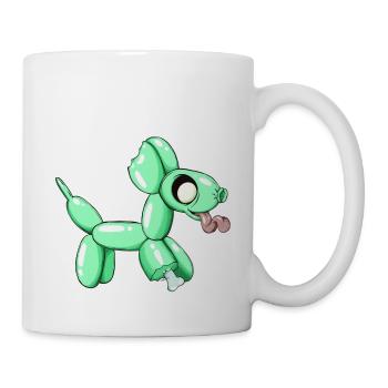 Zombieluftballon - Tasse - Weiß - Rechts