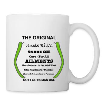 UncleBillSnakeOil - Mug - white - Right