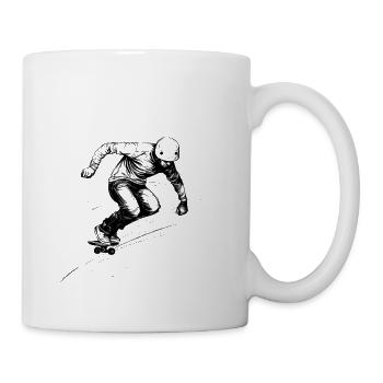 Skateboard - Mug - white - Right