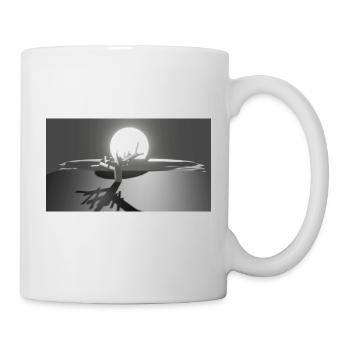 Sonne und Baum - Tasse - Weiß - Rechts