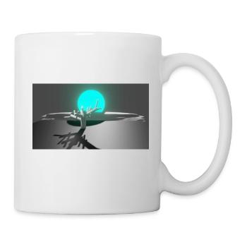 Sonne und Baum - Tasse - Weiß - Rechts