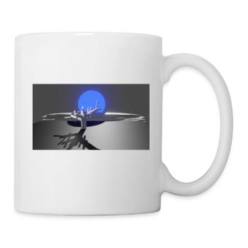 Sonne und Baum - Tasse - Weiß - Rechts