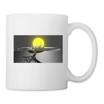Landschaft - Tasse - Weiß - Rechts