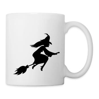 sorcière - Mug blanc - blanc - Droite