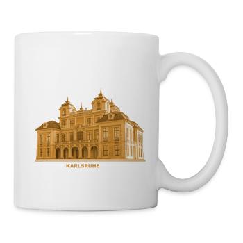 Château de Karlsruhe Favori Bade-Wurtemberg - Mug blanc - blanc - Droite