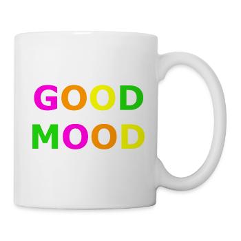 Good Mood - Tasse - Weiß - Rechts