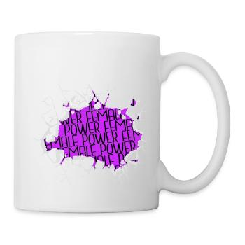 cool happy barber hair quotes 2019 woman jokes - Mug - white - Right