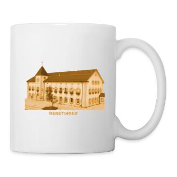 Geretsried Town Hall Upper Bavaria Bad Tölz Bavaria - Mug - white - Right