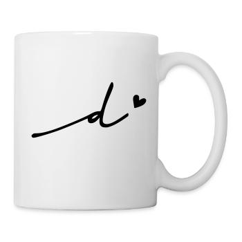 Point (d) Cursive - Mug - white - Right