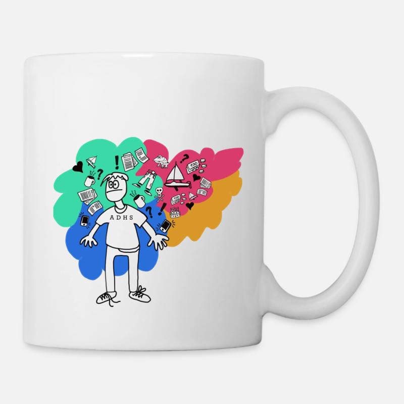 ADHD Mindset 1 - Mug - white