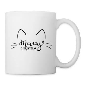 Meowy Christmas - Tasse - Weiß - Rechts