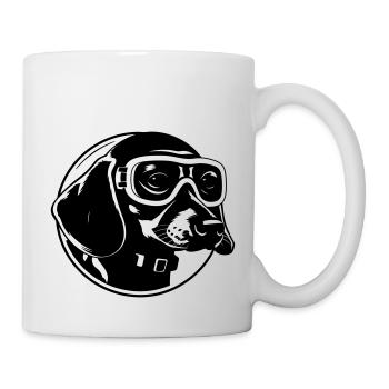 Scuba Dachshund no1 - Mug - white - Right