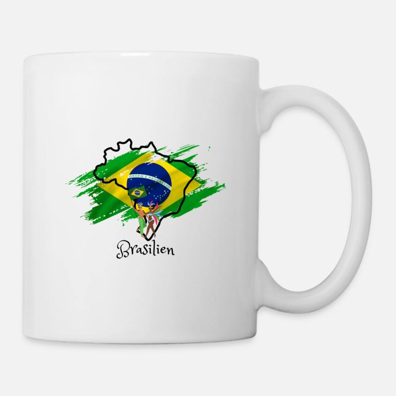 J’adore le Brésil - Mug blanc - blanc