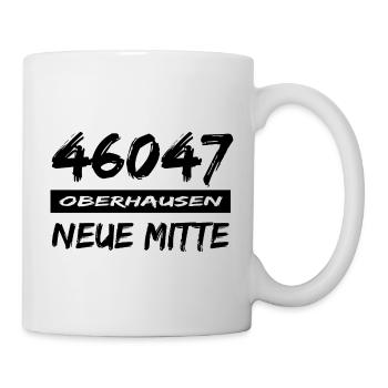 46047 Oberhausen Neue Mitte - Tasse - Weiß - Rechts