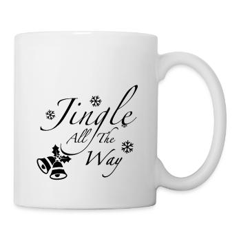 Jingle jusqu’au bout - Mug blanc - blanc - Droite