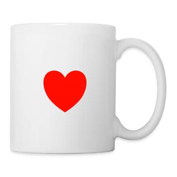 J'aime la Normandie (ich liebe die Normandie) - Tasse - Weiß - Rechts