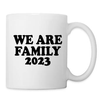 We are family 2023 - Mug - white - Right