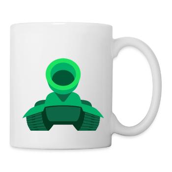 Logo du réservoir - Mug blanc - blanc - Droite