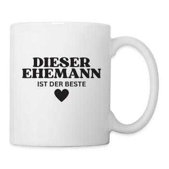 Dieser Ehemann ist der Beste - Tasse - Weiß - Rechts