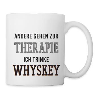 Whiskey - Tasse - Weiß - Rechts