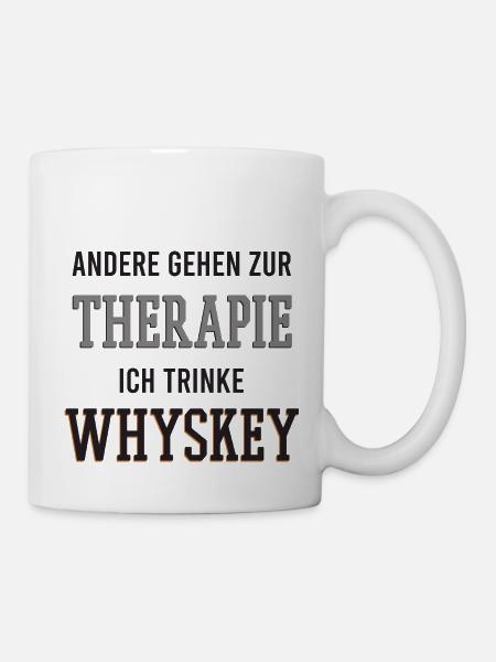 Whiskey - Tasse - Weiß