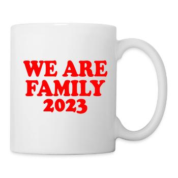 We are family 2023 - Mug - white - Right