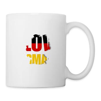 i love Germany - Tasse - Weiß - Rechts