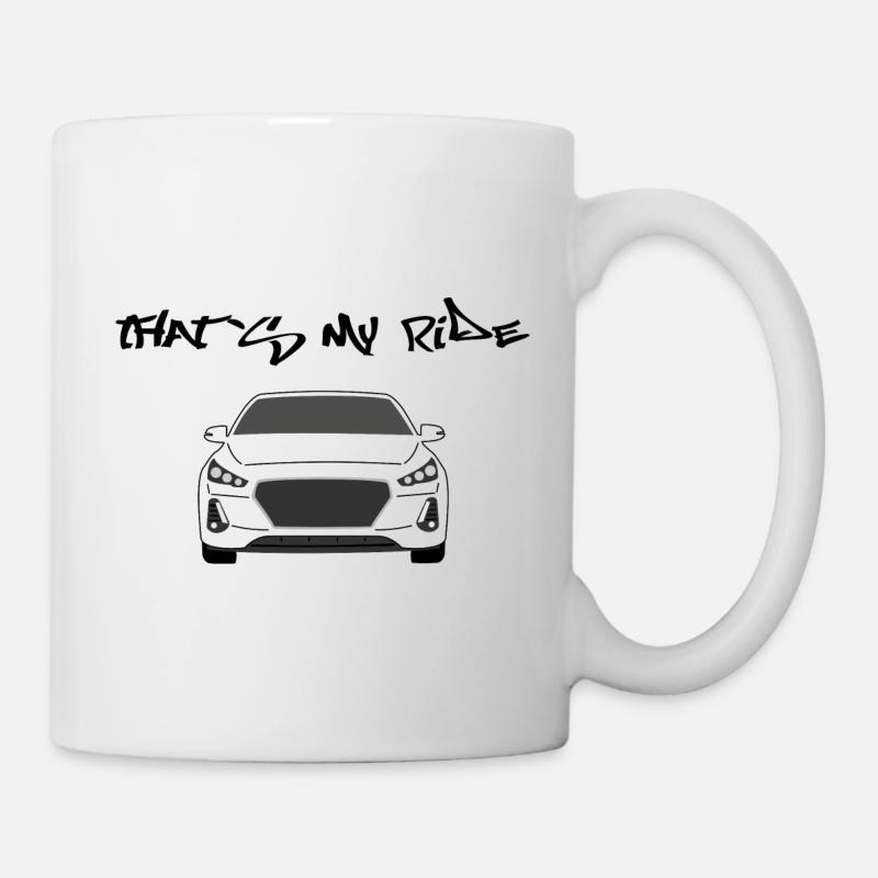 thats my car i30 - Tasse - Weiß
