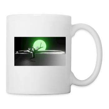 Sonne und Baum - Tasse - Weiß - Rechts
