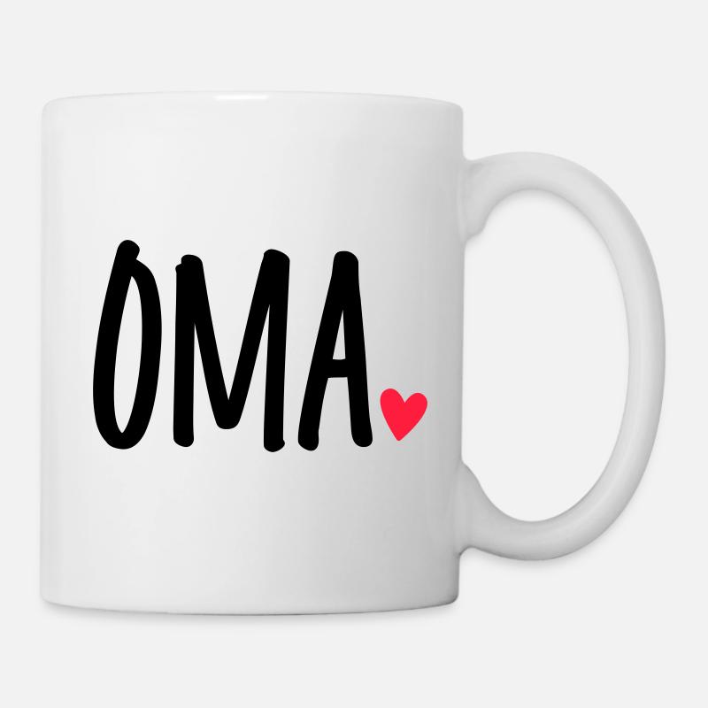 OMA - Tasse - Weiß