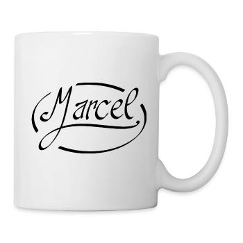Marcel - Mug blanc - blanc - Droite