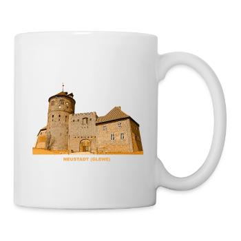 Neustadt Glewe Burg Mecklembourg-Poméranie-Occidentale - Mug blanc - blanc - Droite