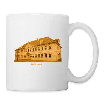 Hôtel de ville d’Uelzen Ville hanséatique de Basse-Saxe - Mug blanc - blanc - Droite