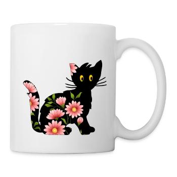 Cat - Mug - white - Right