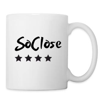 SoClose Simply Life Aufkleber - Tasse - Weiß - Rechts