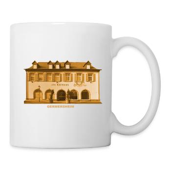 Mairie de Germersheim Rhin Rhénanie-Palatinat - Mug blanc - blanc - Droite