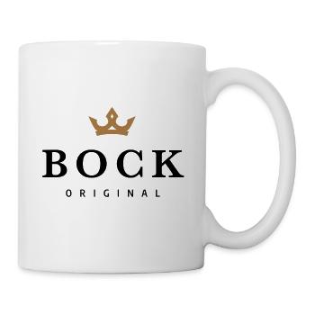 Bock - Tasse - Weiß - Rechts