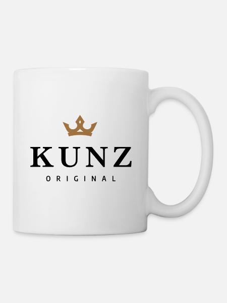 Kunz - Tasse - Weiß