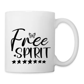 libre - Mug blanc - blanc - Droite