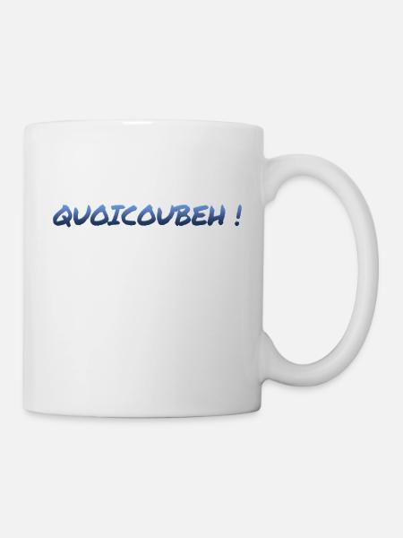 Quoicoubeh - Mug blanc - blanc